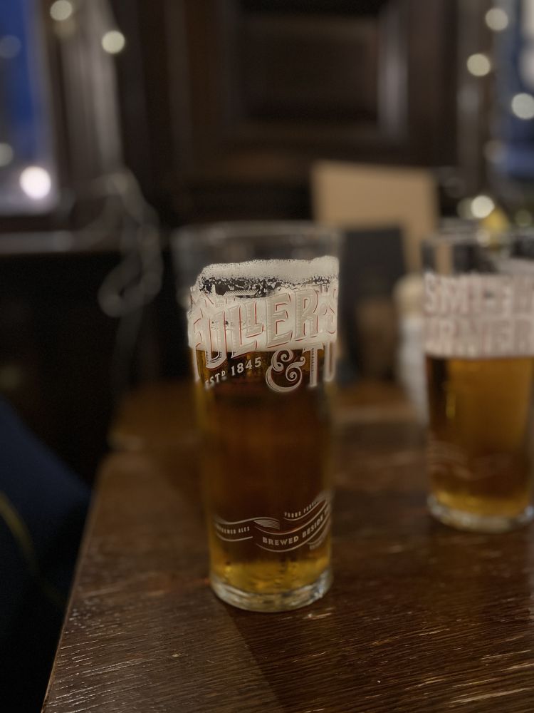 Das Ale darf nicht fehlen