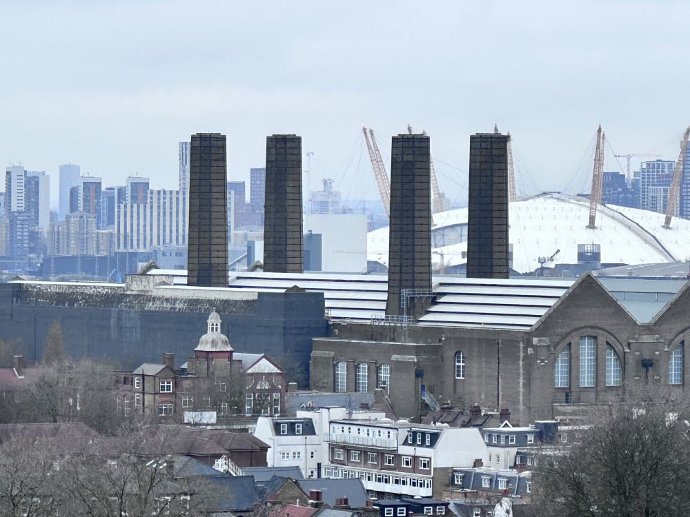 Das Kraftwerk in Greenwich