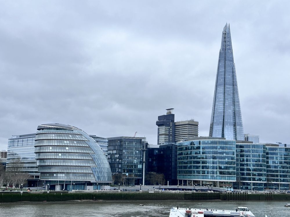 Blick auf den Queens Walk