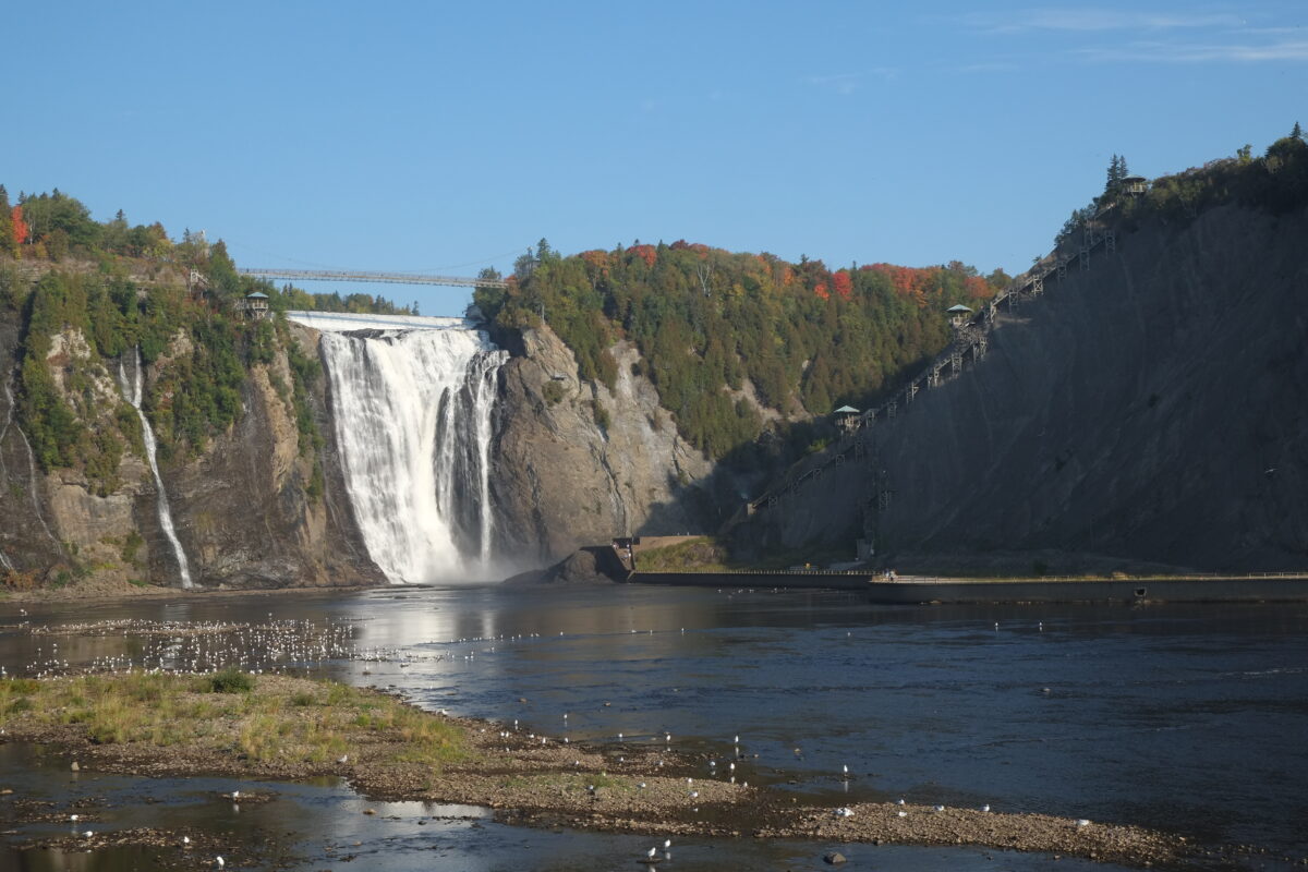 Der Wasserfall von Montmorency