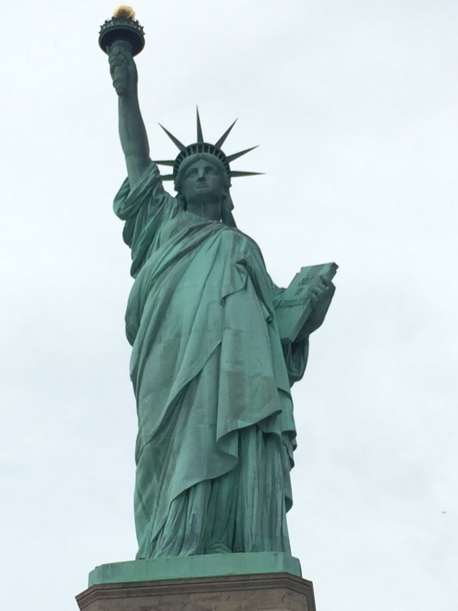 Freiheits Statue auf Liberty Island