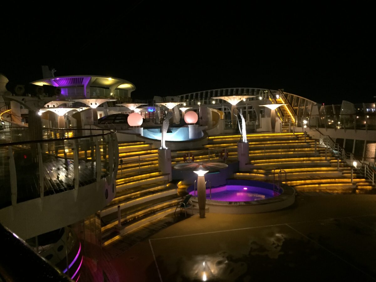 Letzte Nacht auf der AIDA Diva