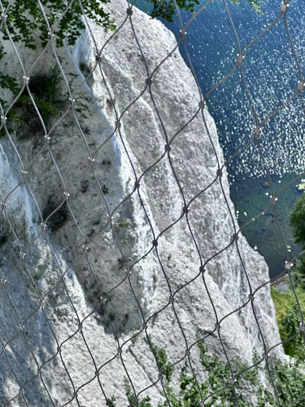 Auf dem Skywalk vom Königsstuhl