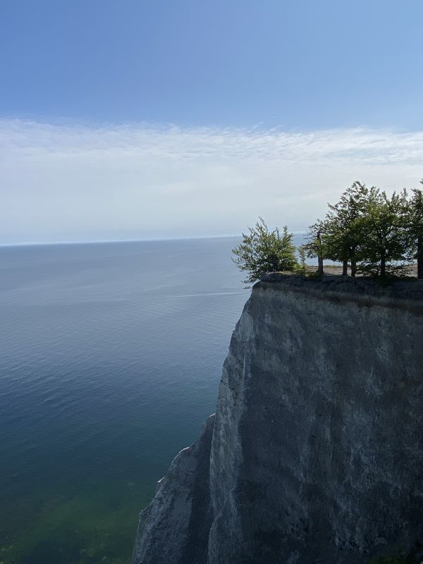 Auf dem Skywalk vom Königsstuhl
