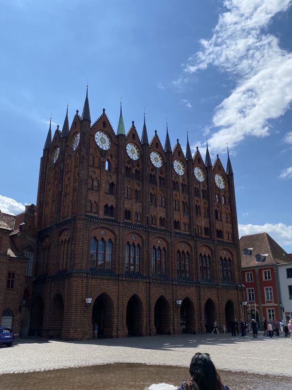 Das Rathaus von Stralsund