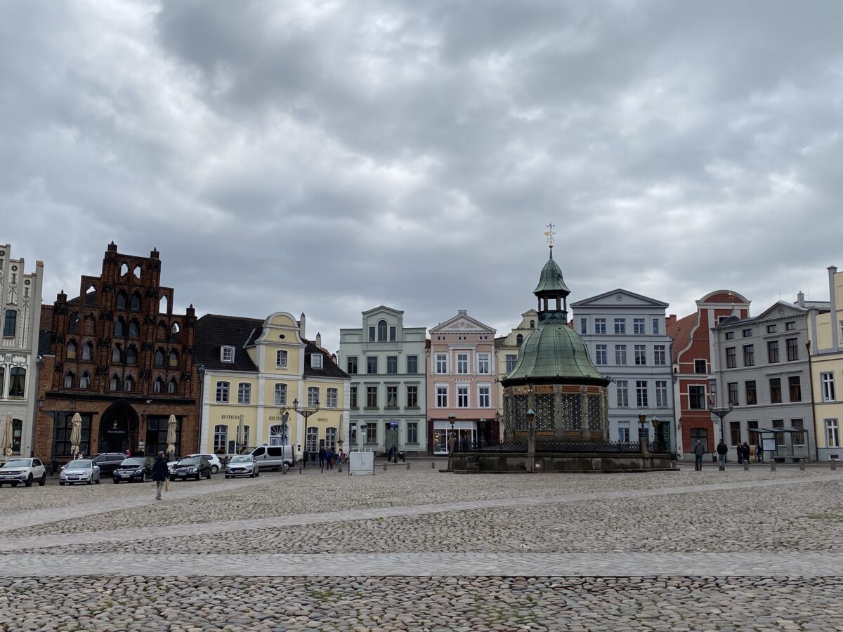 Der Marktplatz von Wismar