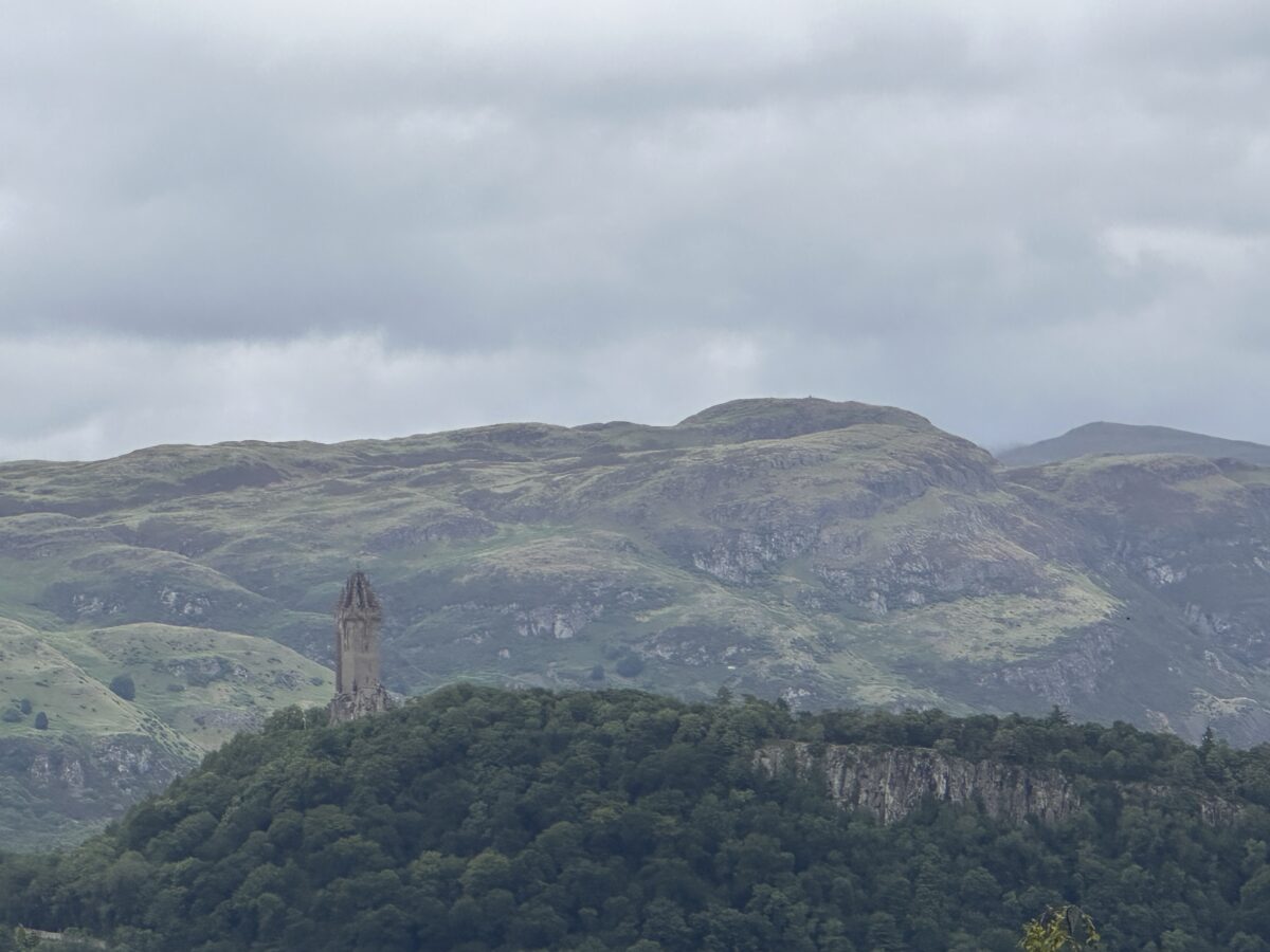 Blick auf das Wallace Monument