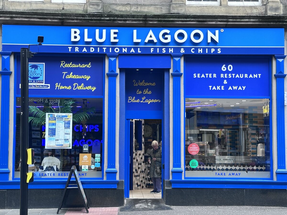 Sehr gute Fish & Chips in Stirling