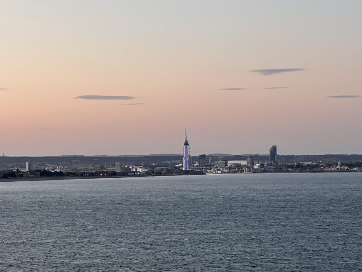 Hafeneinfahrt von Portmouth