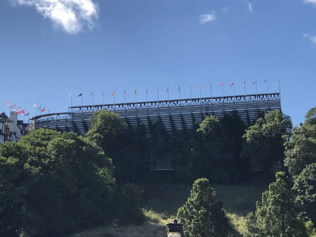 Veranstaltungsplatz für das Military Tattoo