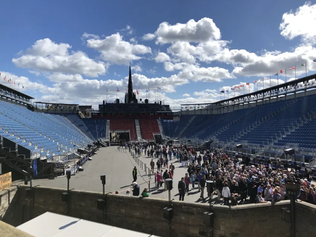 Veranstaltungsplatz für das Military Tattoo