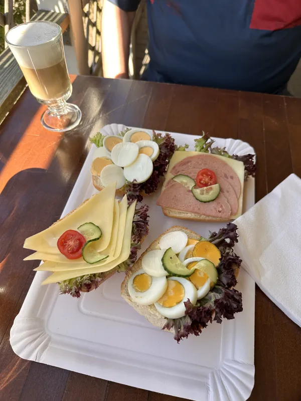 Unser Frühstück in der Twiete Bäckerei in Uetersen