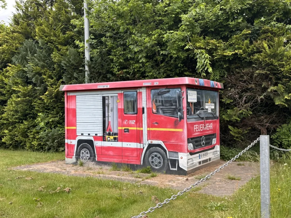 Hübscher Stromverteilerkasten