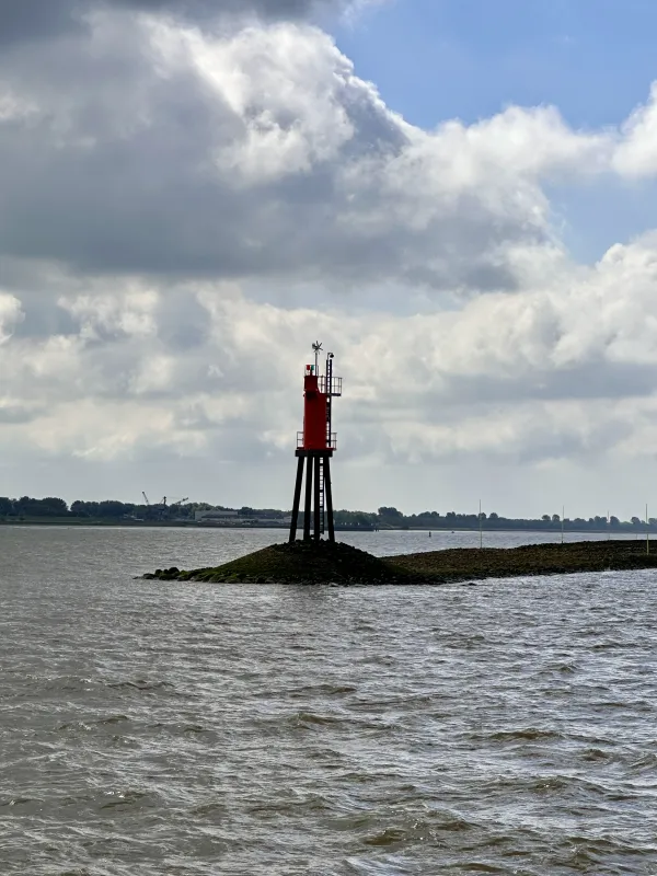 Auf der Elbe