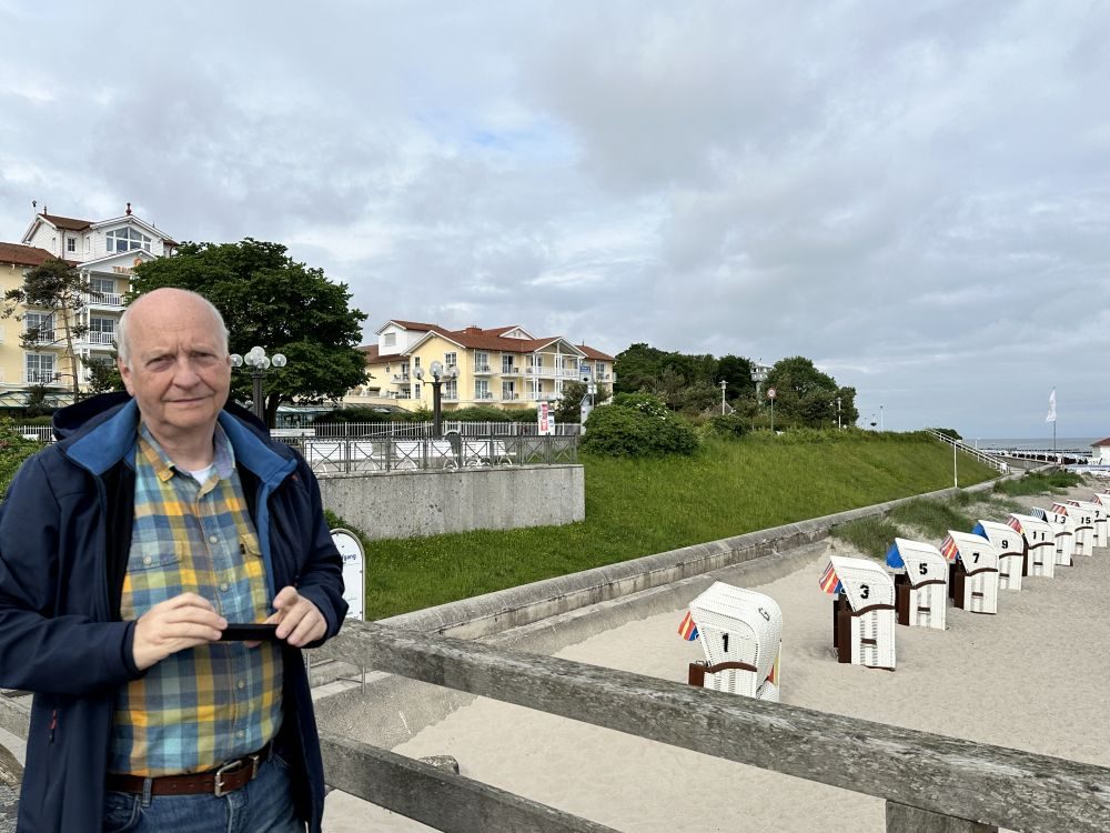 Auf der Seebrücke von Kühlungsborn