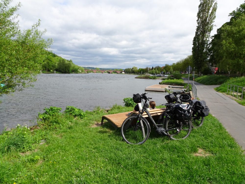 Pause am Main bei Marktheidenfeld
